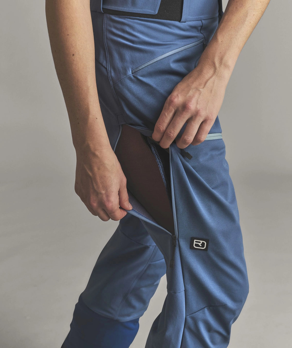 Pantaloni Ortler Softshell Plus Donna Light Nunatak