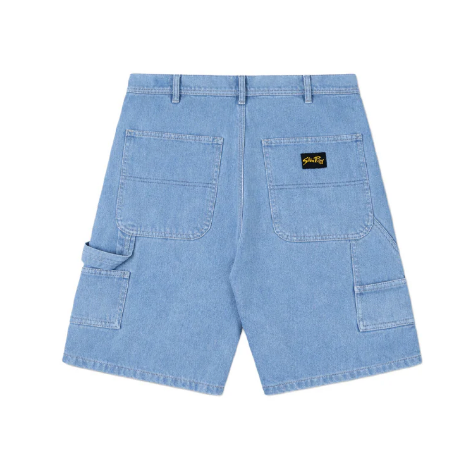 Pantaloncini Big Job Short Uomo Mid Stone Denim
