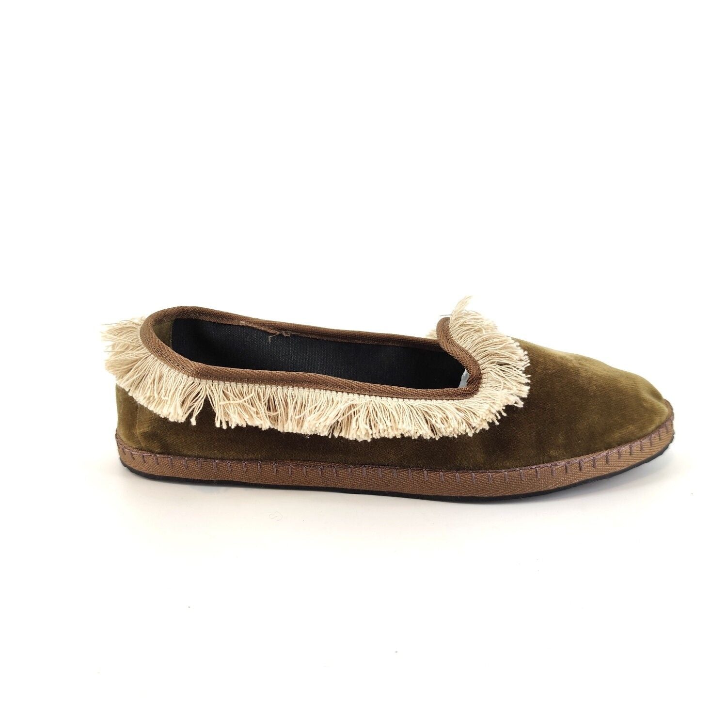 Allagiulia | Scarpe Friulane con Frangia Donna Verdi - Fabbrica Ski Sises