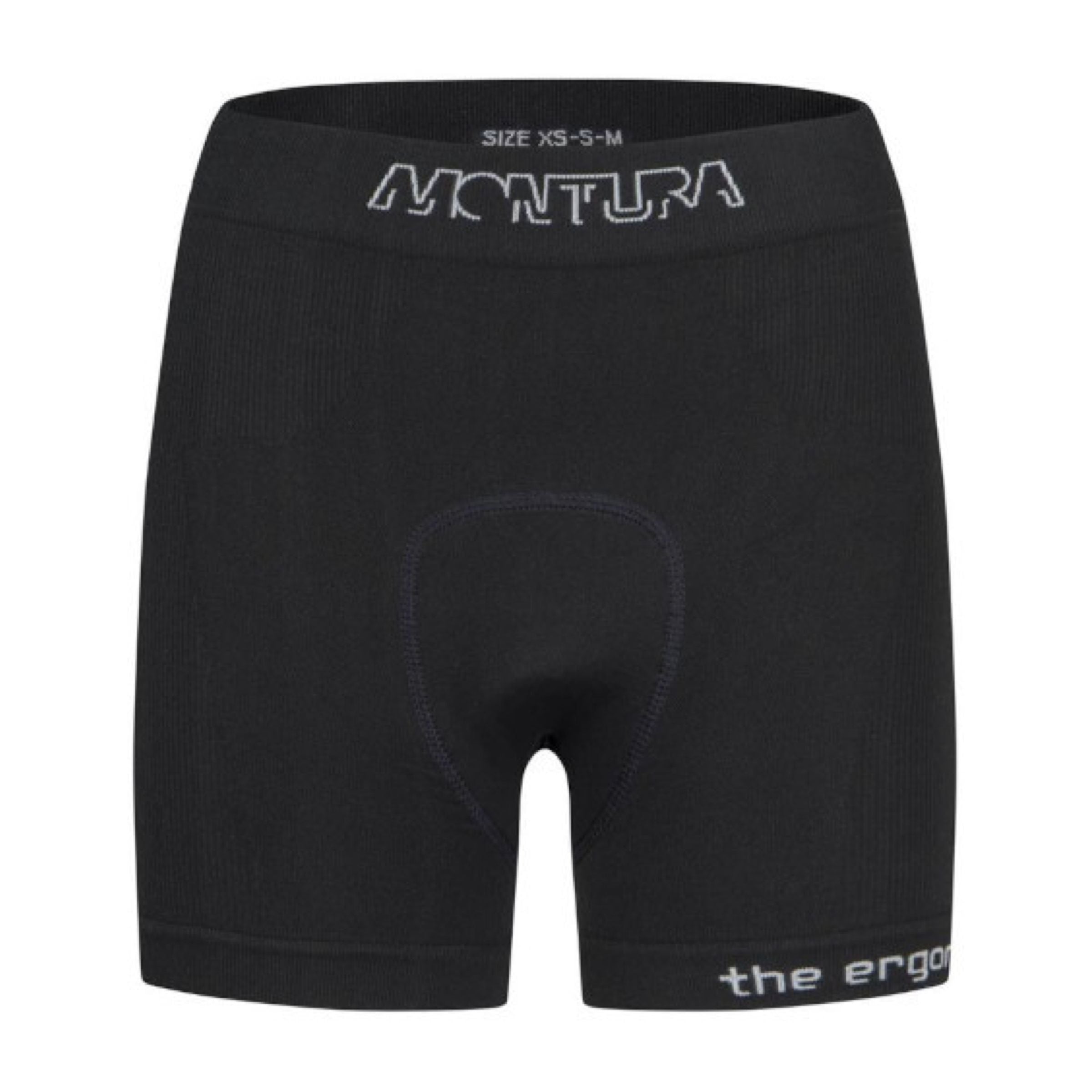 Montura | Pantaloncini Under Donna (con fondello) Nero - Fabbrica Ski Sises