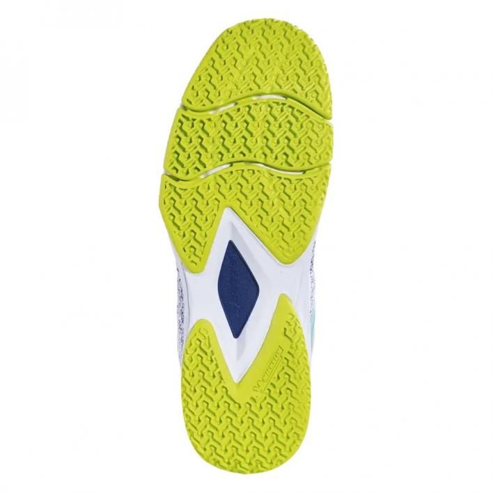 Babolat | Scarpe da Padel Sensa Donna Bianco/Verde Giallo - Fabbrica Ski Sises