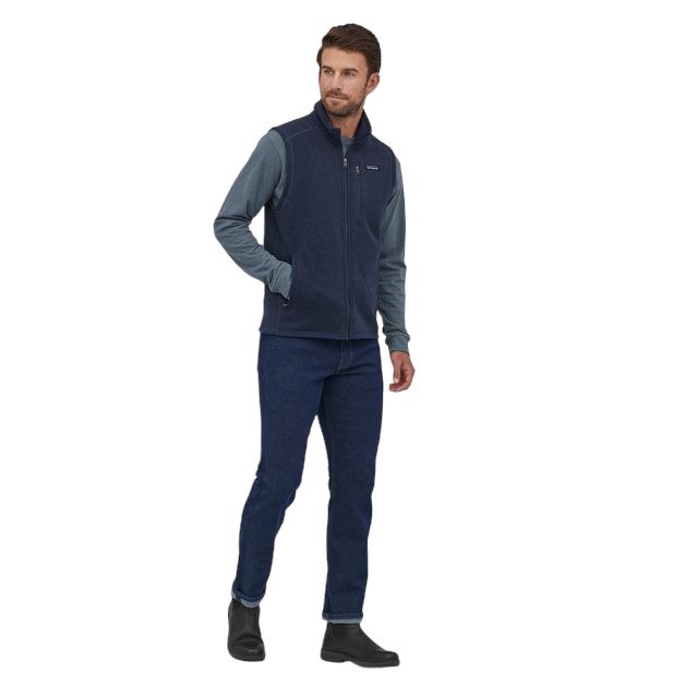 Patagonia | Gilet Better Sweater Fleece Uomo New Navy - Fabbrica Ski Sises