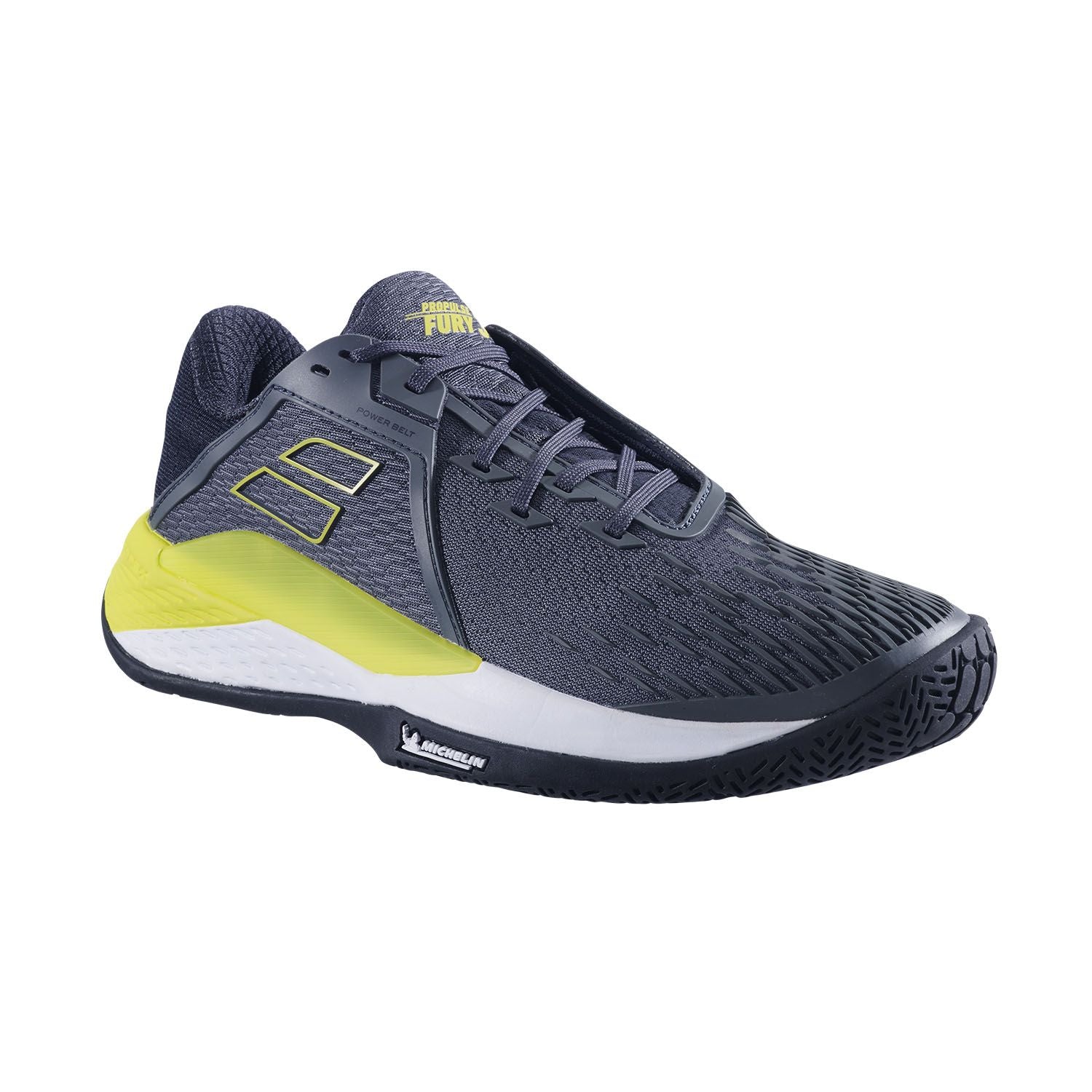 Babolat | Scarpe Propulse Fury 3 Uomo Grey/Aero - Fabbrica Ski Sises