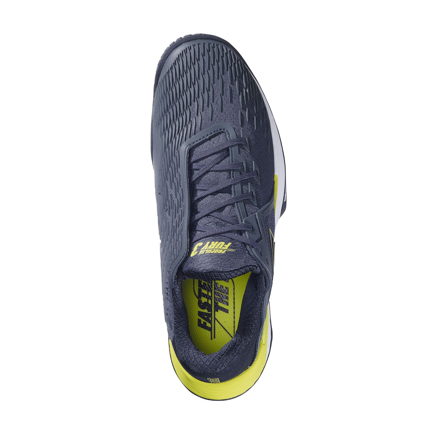 Babolat | Scarpe Propulse Fury 3 Uomo Grey/Aero - Fabbrica Ski Sises