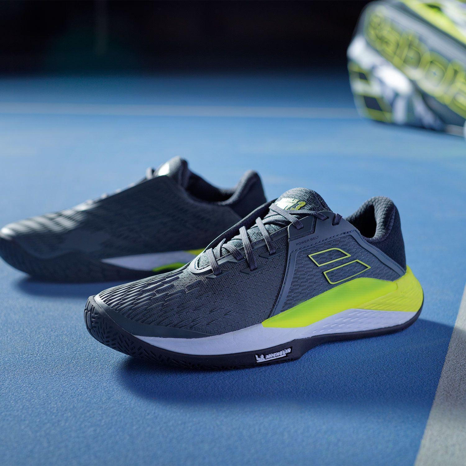 Babolat | Scarpe Propulse Fury 3 Uomo Grey/Aero - Fabbrica Ski Sises
