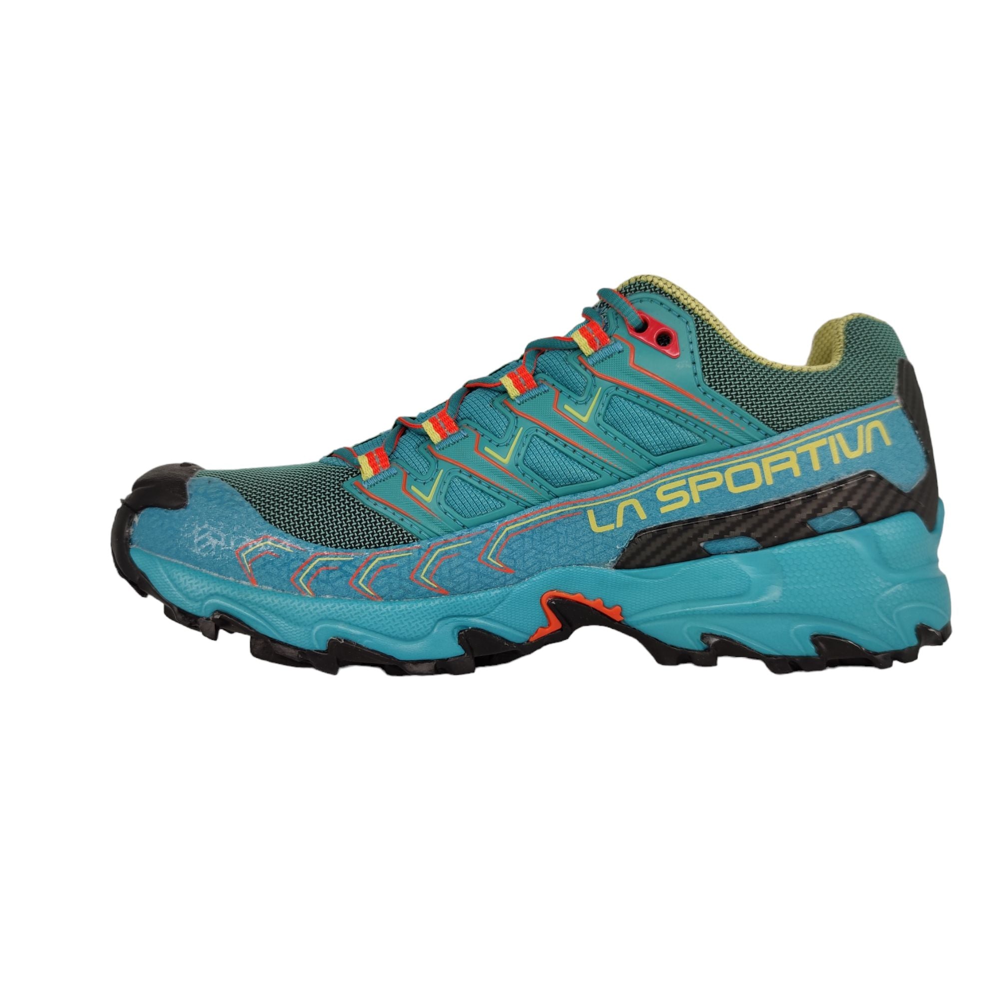 La Sportiva | Scarpe Ultra Raptor II GTX Donna Lagoon/Green Banana - Fabbrica Ski Sises