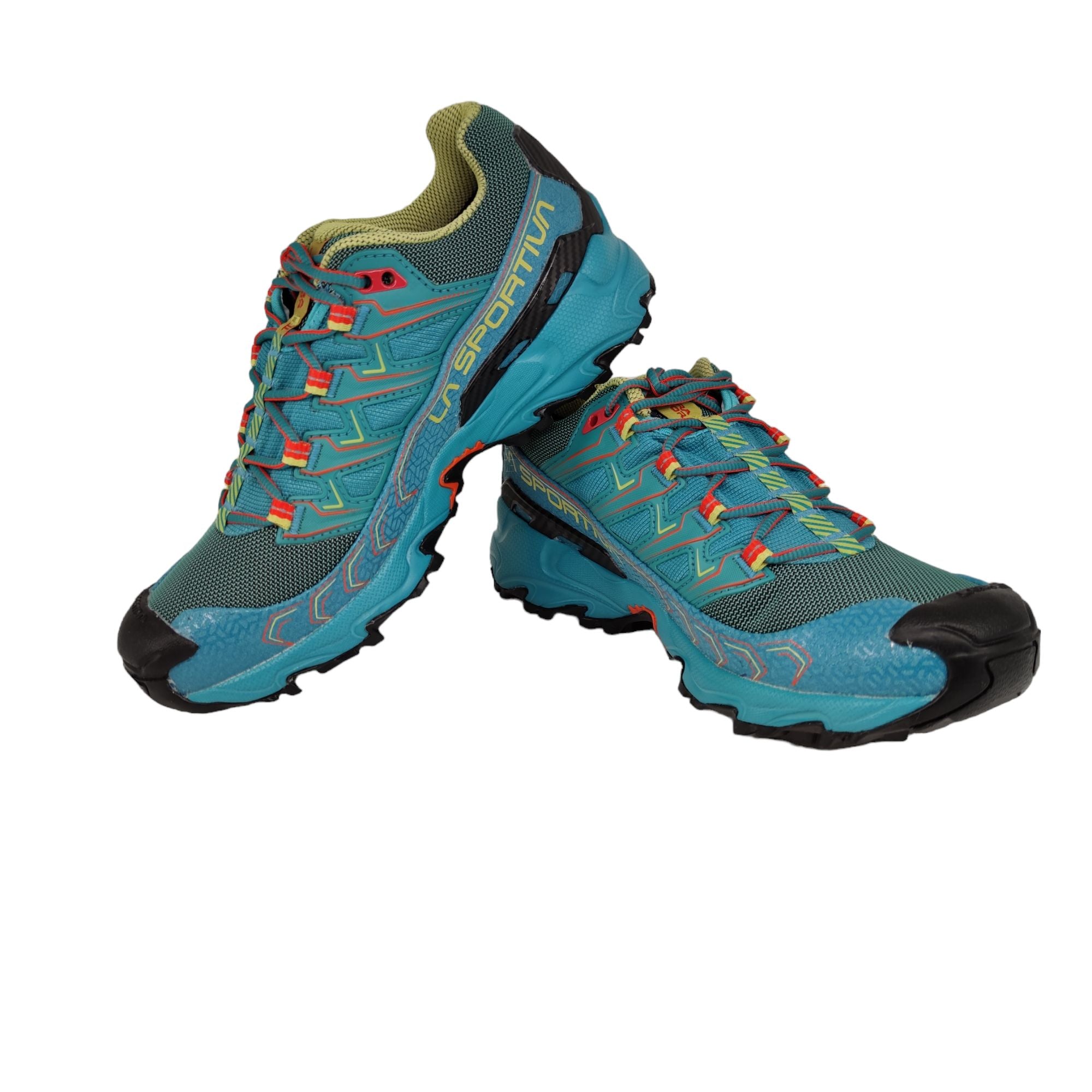 La Sportiva | Scarpe Ultra Raptor II GTX Donna Lagoon/Green Banana - Fabbrica Ski Sises
