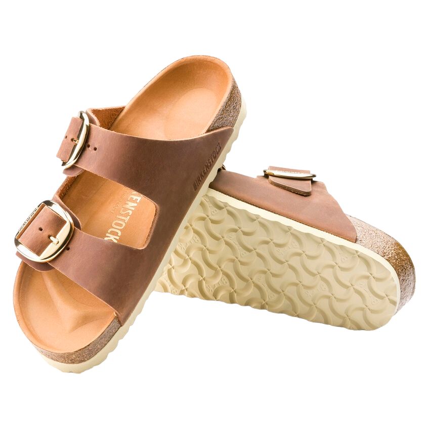 Birkenstock | Sandali Arizona Big Buckle Donna Cognac - Fabbrica Ski Sises