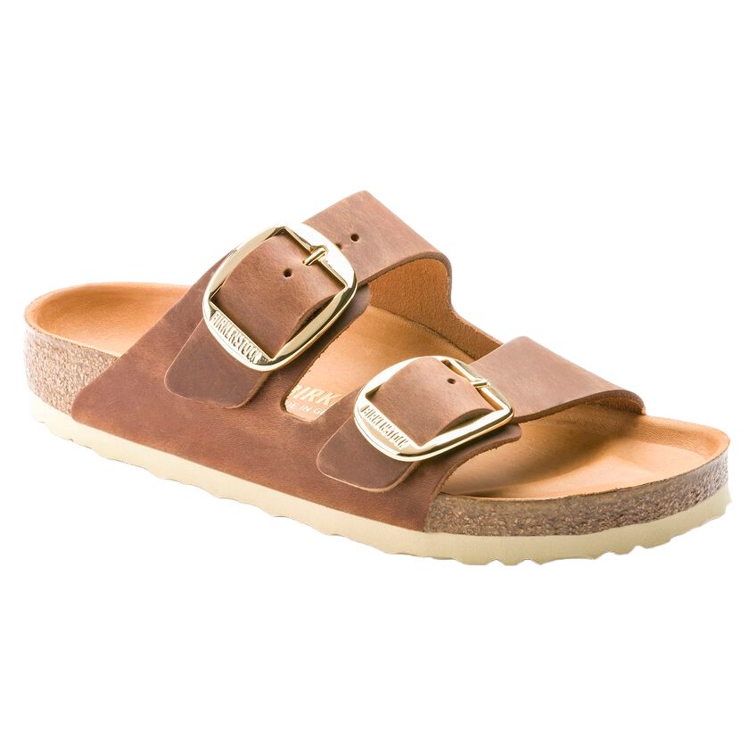 Birkenstock | Sandali Arizona Big Buckle Donna Cognac - Fabbrica Ski Sises