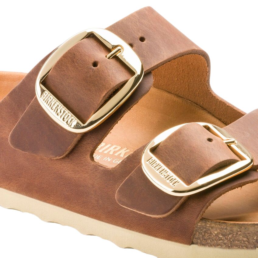 Birkenstock | Sandali Arizona Big Buckle Donna Cognac - Fabbrica Ski Sises