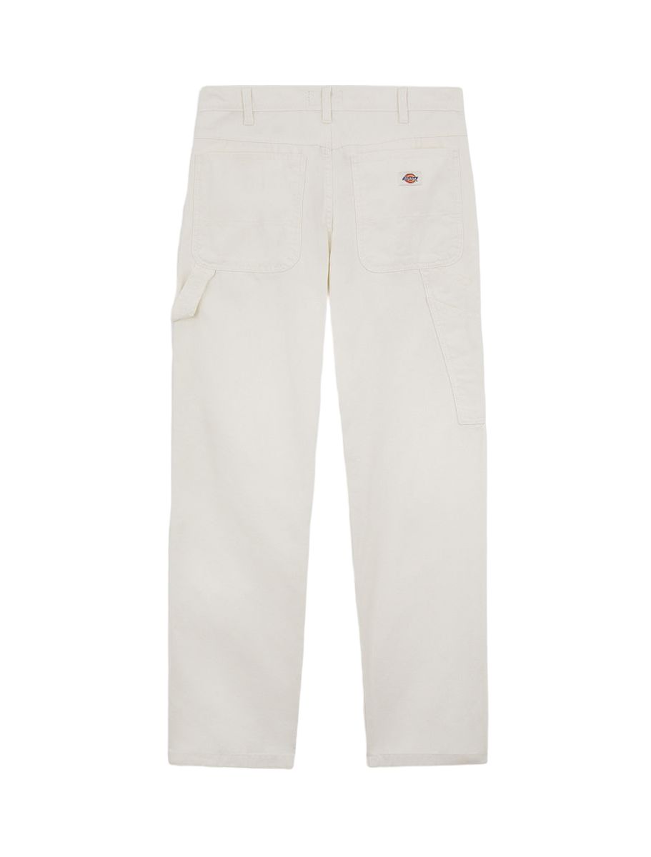 Dickies | Pantaloni Carpenter Uomo Stone Washed Cloud - Fabbrica Ski Sises