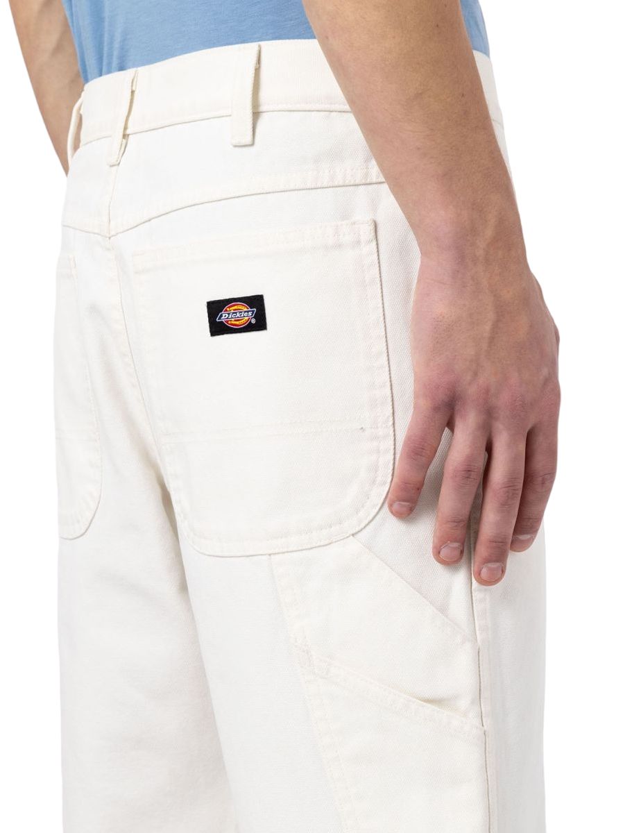 Dickies | Pantaloni Carpenter Uomo Stone Washed Cloud - Fabbrica Ski Sises