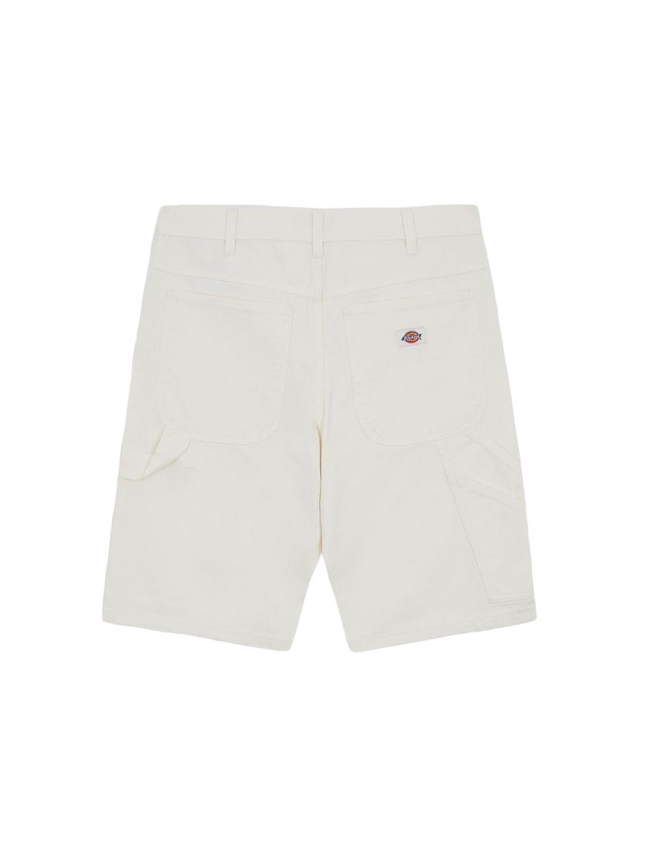 Dickies | Pantaloncini Duck Canvas Uomo Stone Washed Cloud - Fabbrica Ski Sises