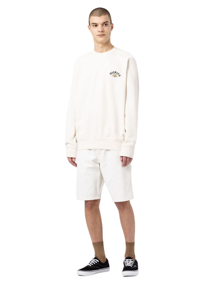 Dickies | Pantaloncini Duck Canvas Uomo Stone Washed Cloud - Fabbrica Ski Sises