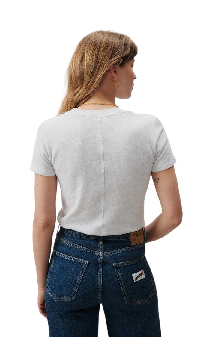 American Vintage | T-shirt Sonoma Donna Arctic Melange - Fabbrica Ski Sises