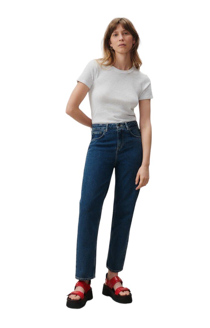 American Vintage | T-shirt Sonoma Donna Arctic Melange - Fabbrica Ski Sises