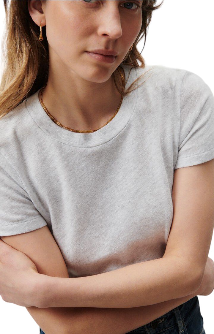American Vintage | T-shirt Sonoma Donna Arctic Melange - Fabbrica Ski Sises