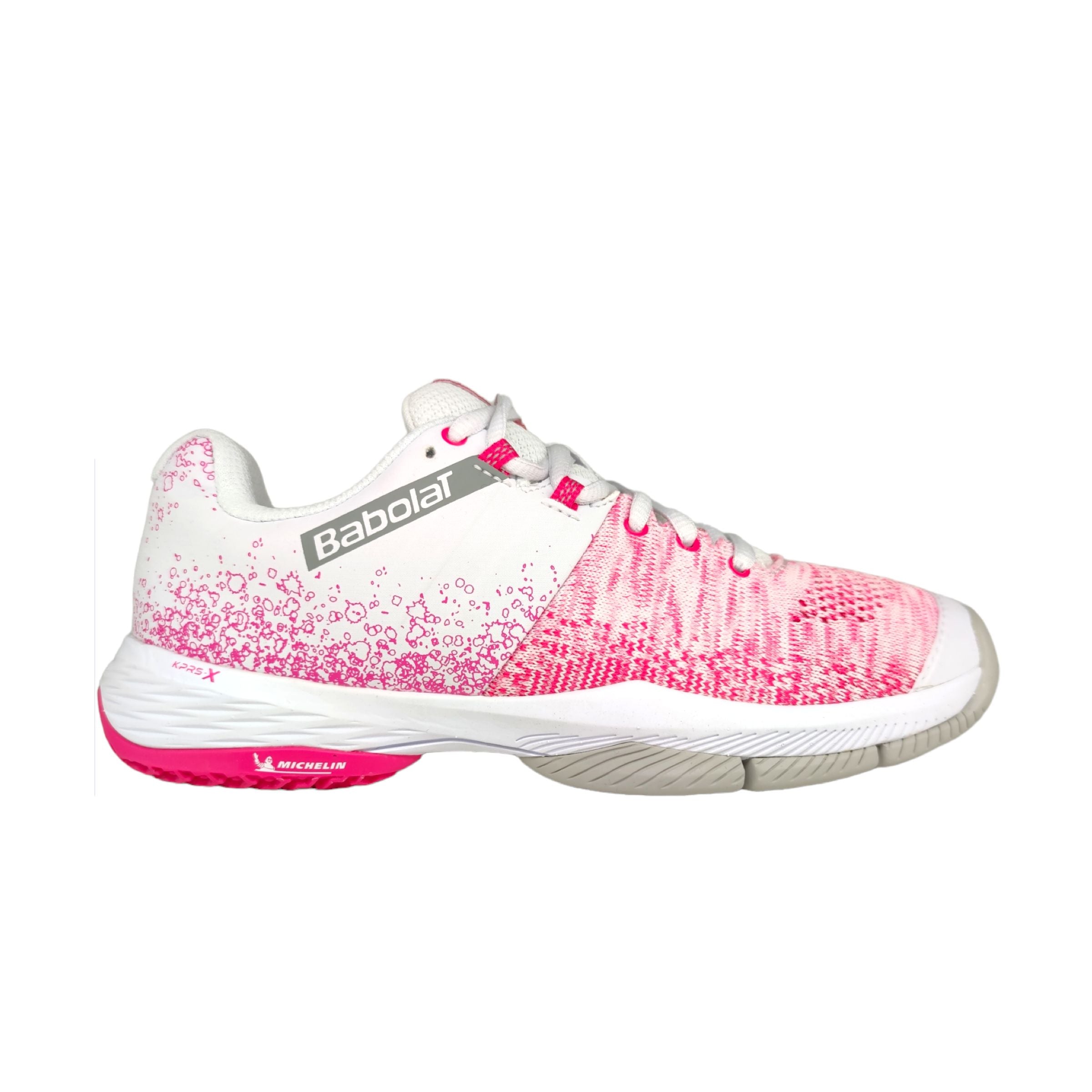 Babolat | Scarpe da Padel Sensa Donna White/Pink Peacock - Fabbrica Ski Sises