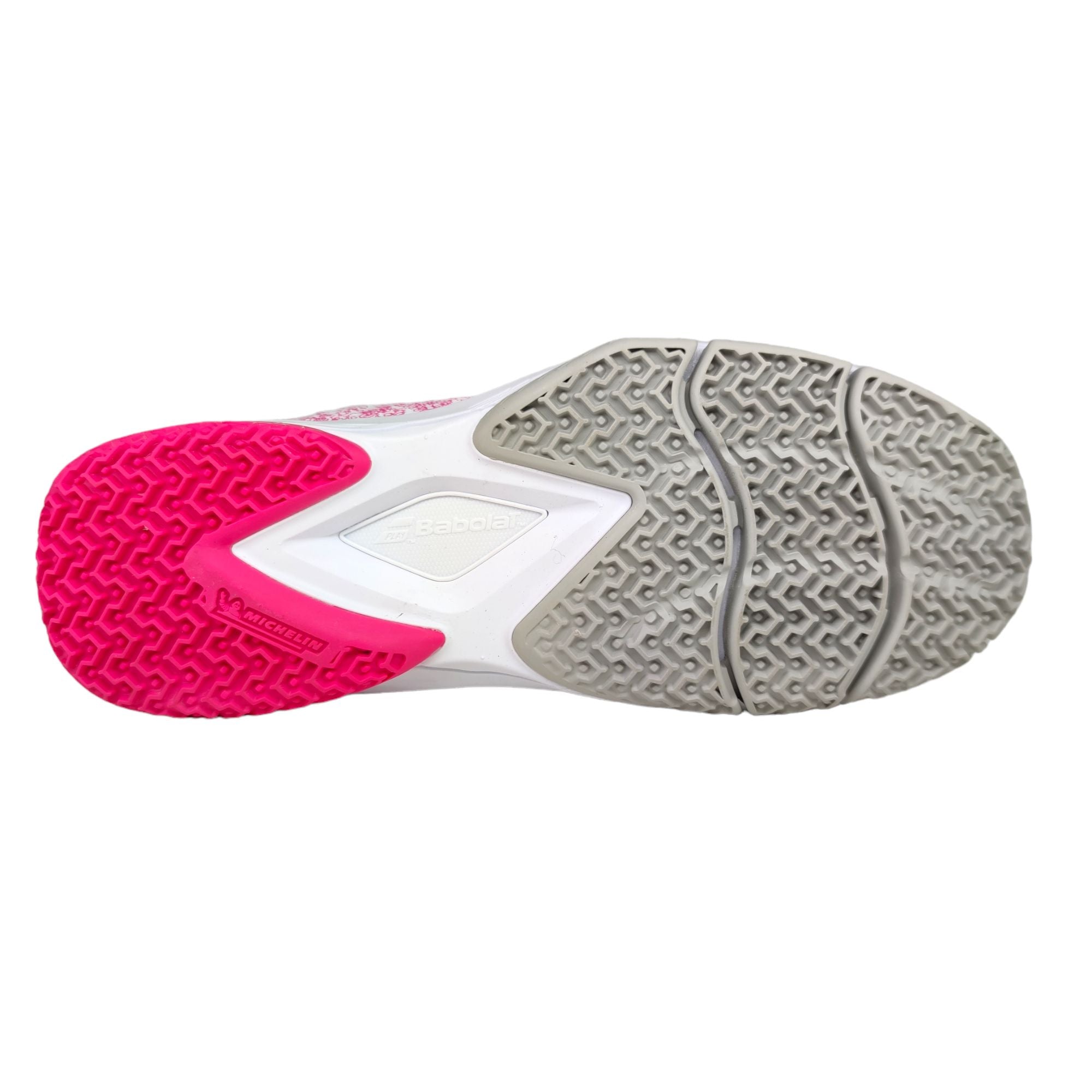 Babolat | Scarpe da Padel Sensa Donna White/Pink Peacock - Fabbrica Ski Sises