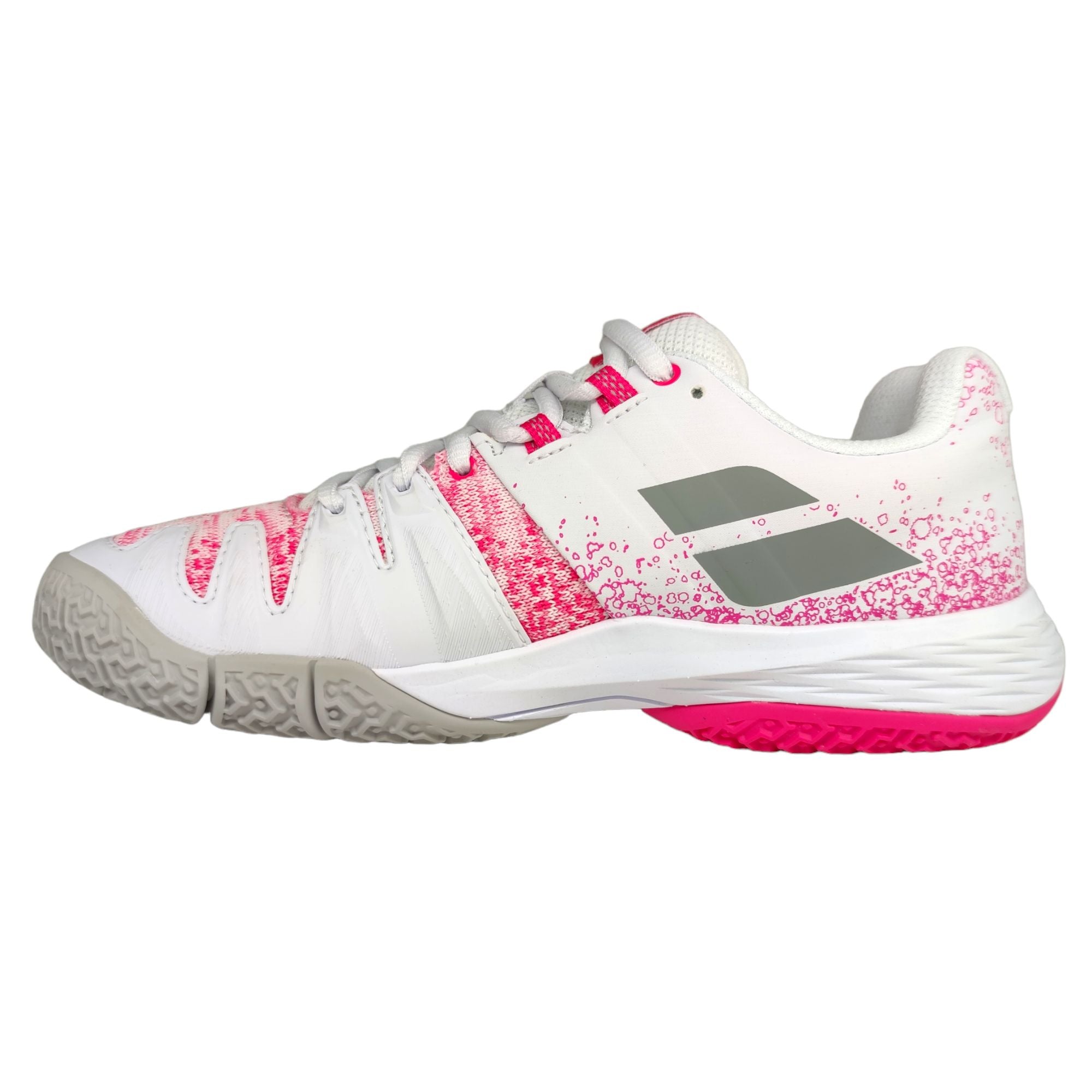 Babolat | Scarpe da Padel Sensa Donna White/Pink Peacock - Fabbrica Ski Sises