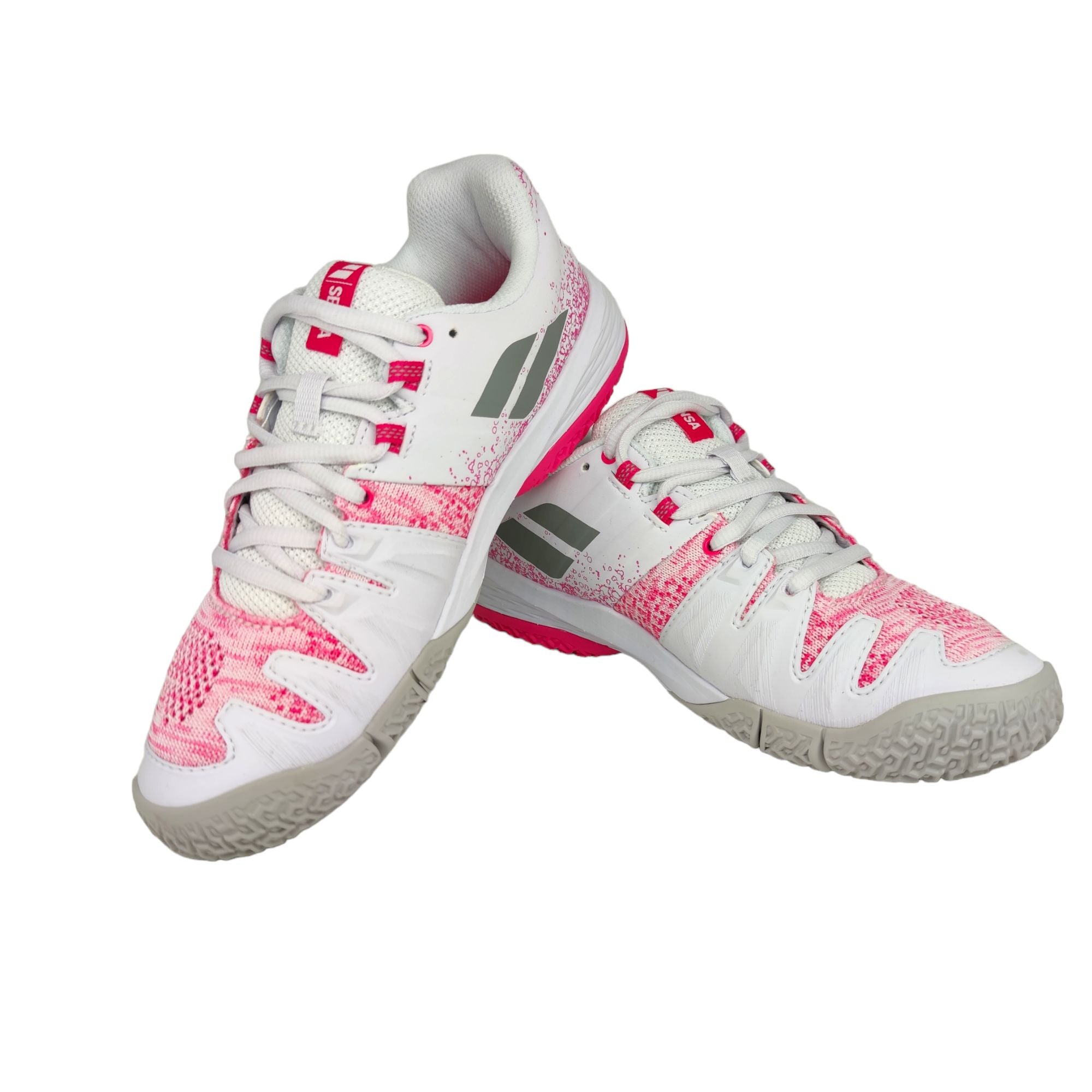 Babolat | Scarpe da Padel Sensa Donna White/Pink Peacock - Fabbrica Ski Sises