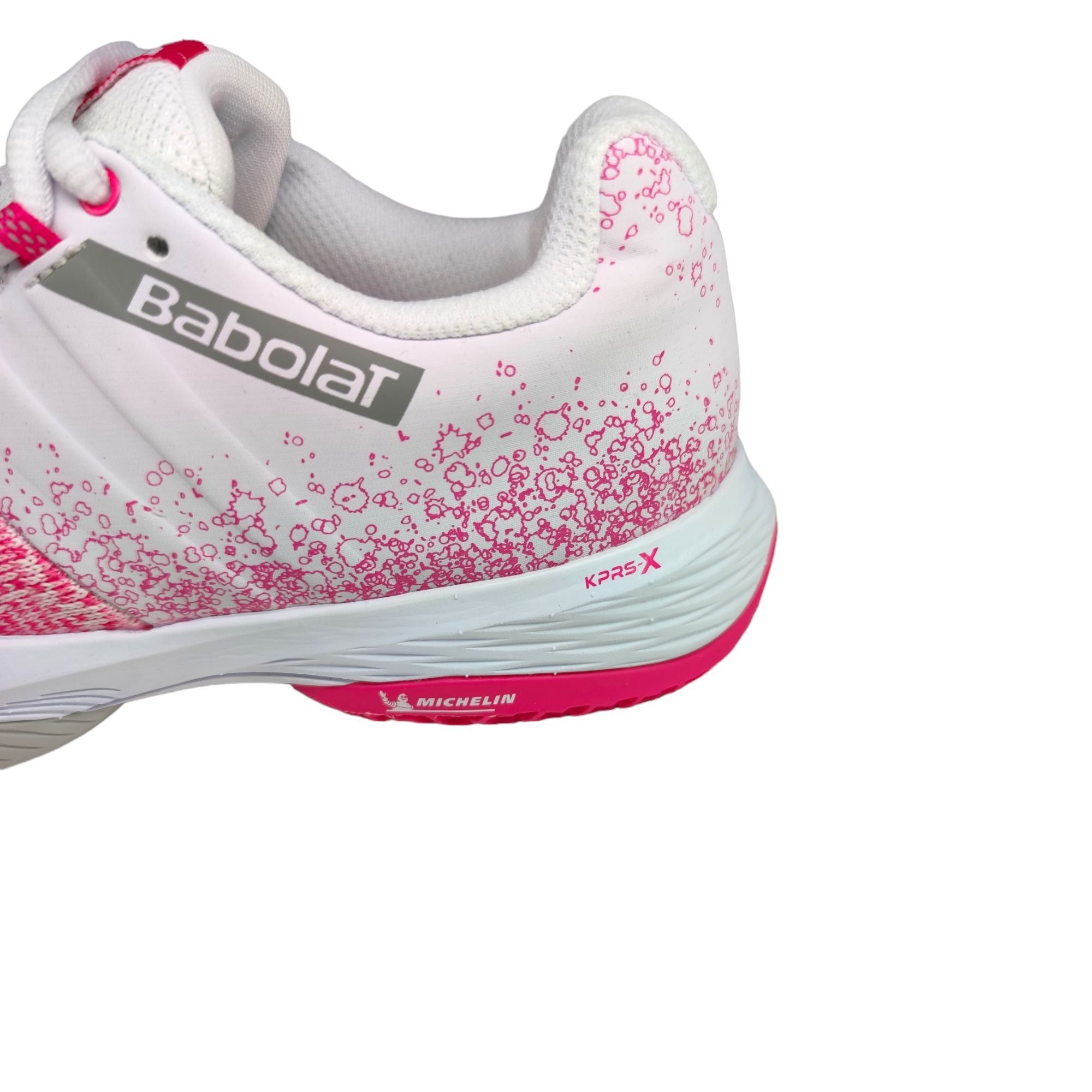 Babolat | Scarpe da Padel Sensa Donna White/Pink Peacock - Fabbrica Ski Sises