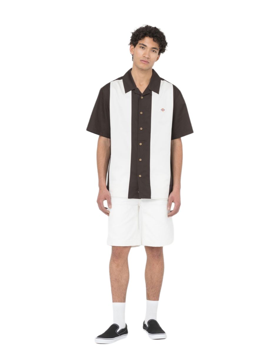 Dickies | Pantaloncini Chap Uomo Stone Washed Cloud - Fabbrica Ski Sises