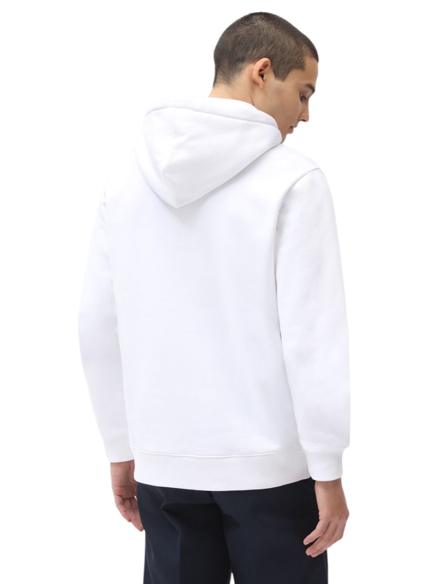 Dickies | Maglia Icon Logo Hoodie Uomo White - Fabbrica Ski Sises