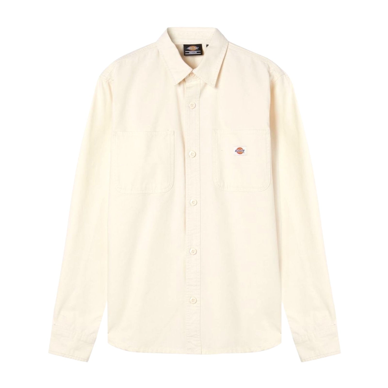 Dickies | Camicia Duck Canvas Uomo Stone Washed Cloud - Fabbrica Ski Sises