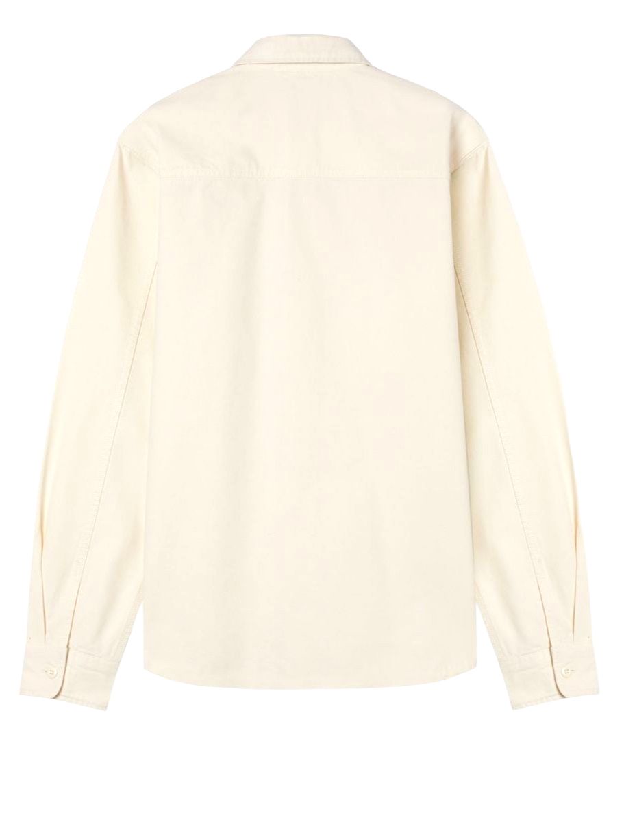 Dickies | Camicia Duck Canvas Uomo Stone Washed Cloud - Fabbrica Ski Sises