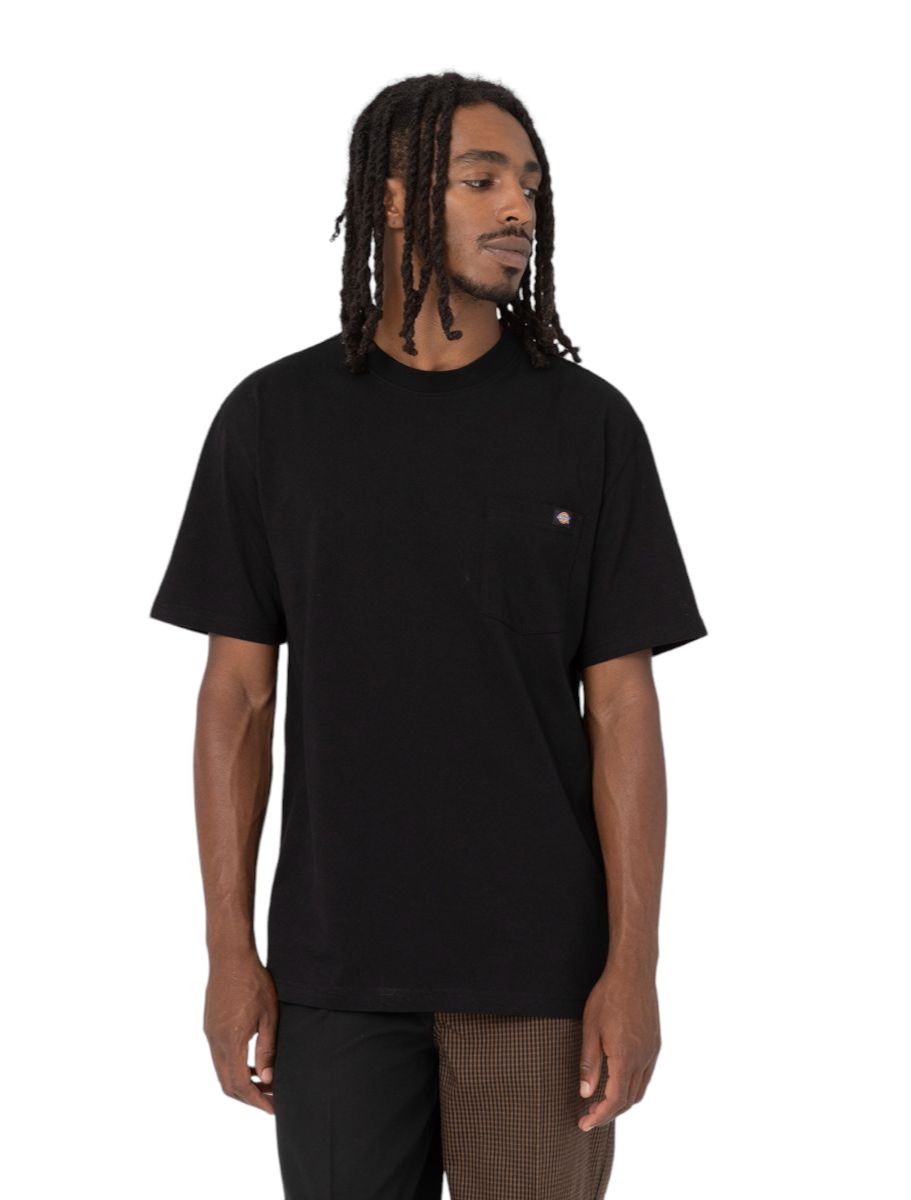 Dickies | T-shirt Luray Poket Uomo Black - Fabbrica Ski Sises