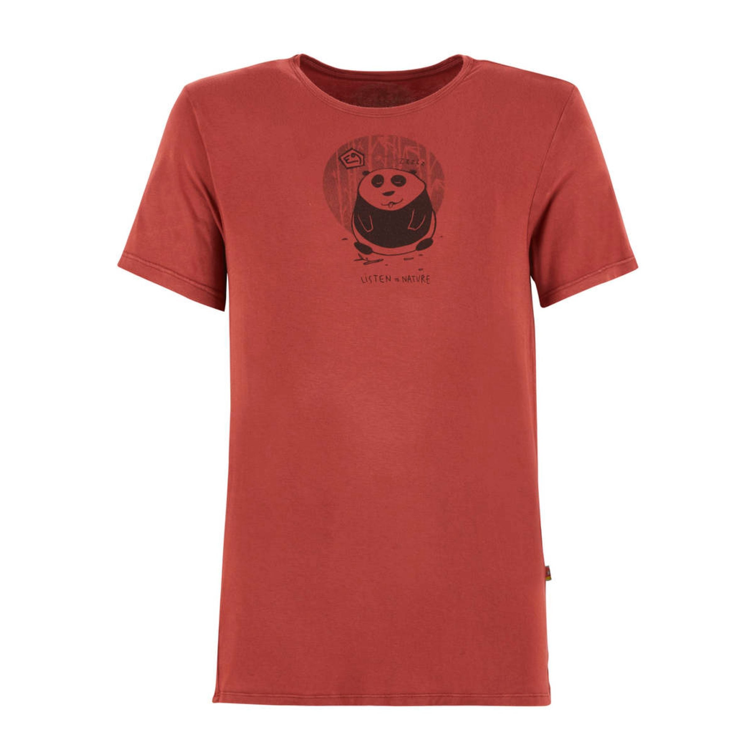 E9 | T-shirt Bamb Uomo Paprika - Fabbrica Ski Sises