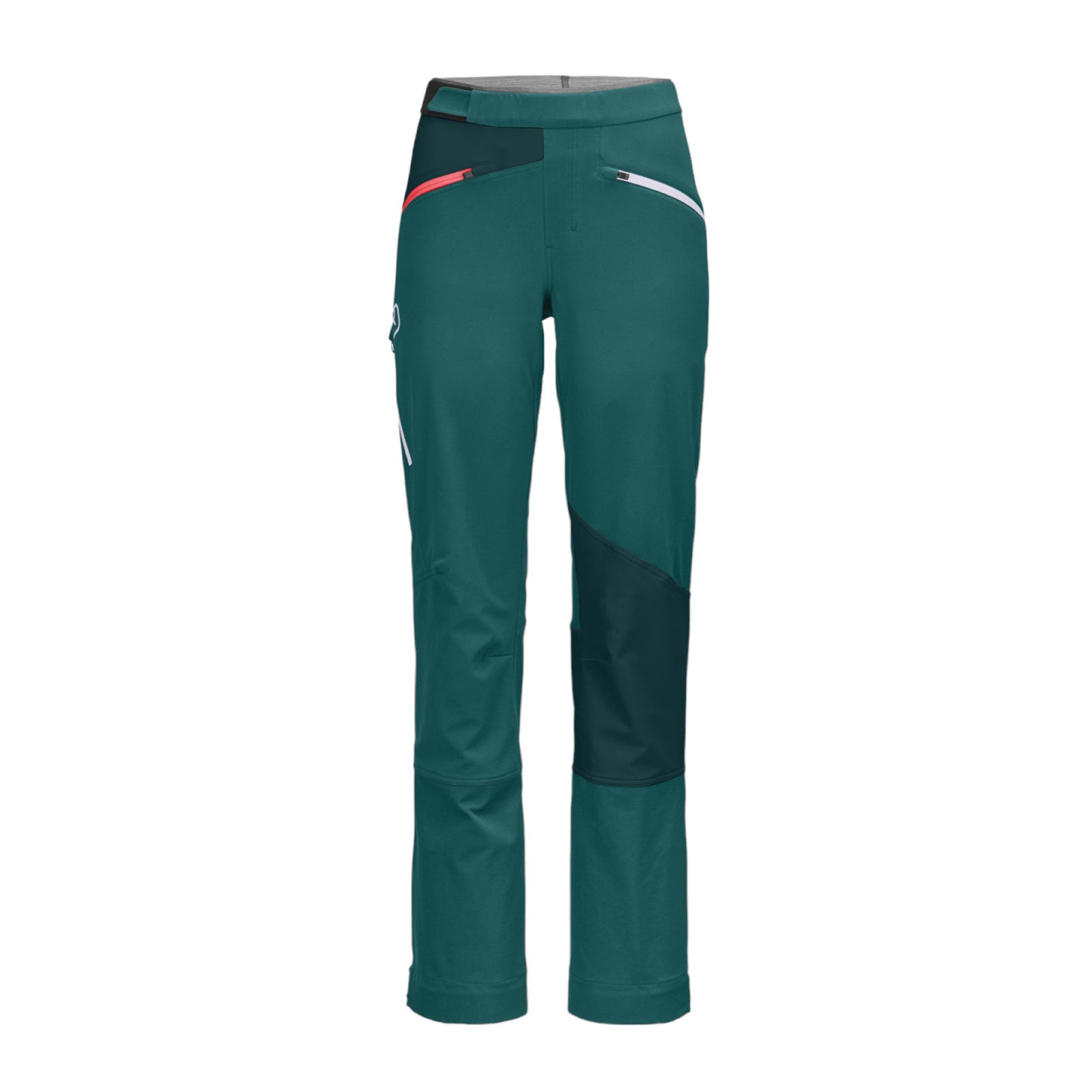Ortovox | Pantaloni Col Becchei Donna Pacific Green - Fabbrica Ski Sises