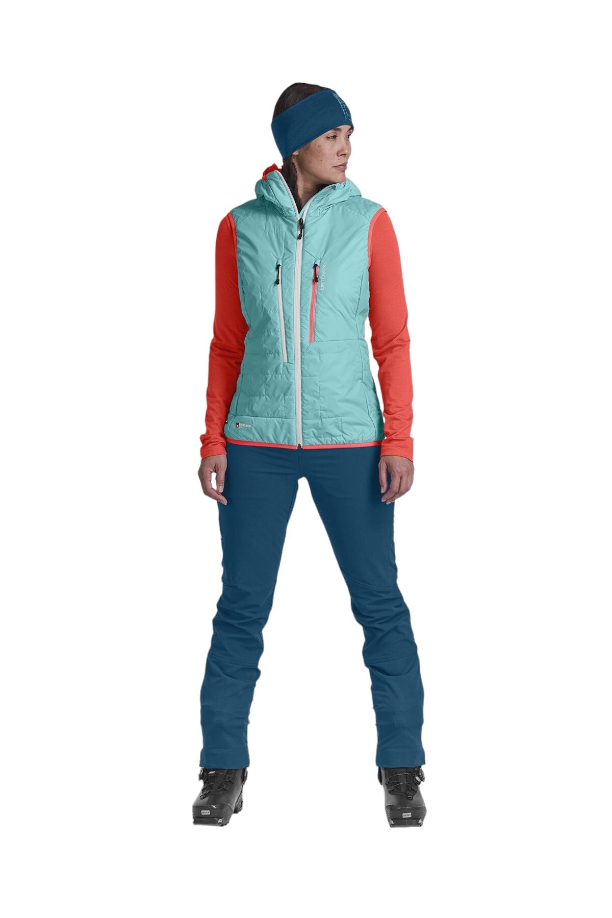 Ortovox | Gilet Piz Boè Donna Ice Waterfall - Fabbrica Ski Sises