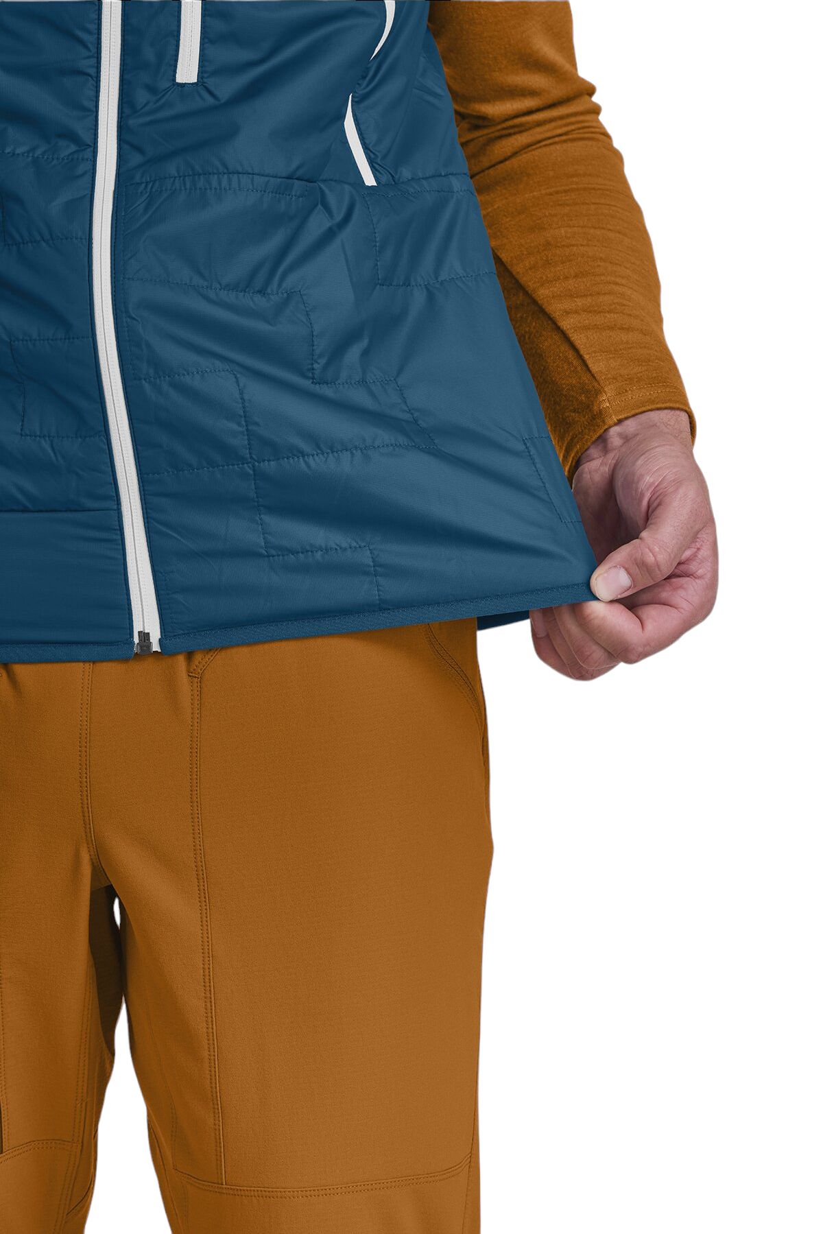 Ortovox | Gilet Piz Boe Uomo Petrol Blue - Fabbrica Ski Sises