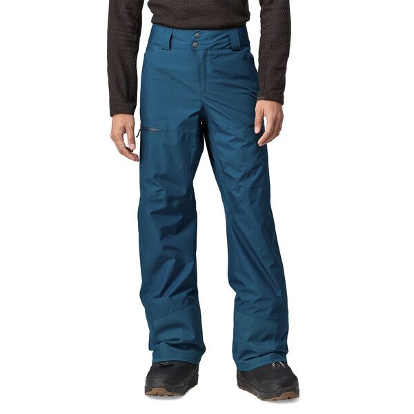 Patagonia | Pantaloni Powder Town Uomo Lagom Blue - Fabbrica Ski Sises