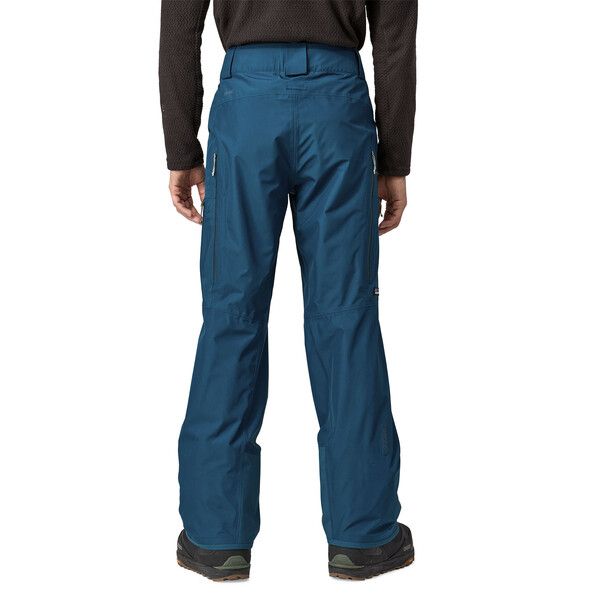 Patagonia | Pantaloni Powder Town Uomo Lagom Blue - Fabbrica Ski Sises