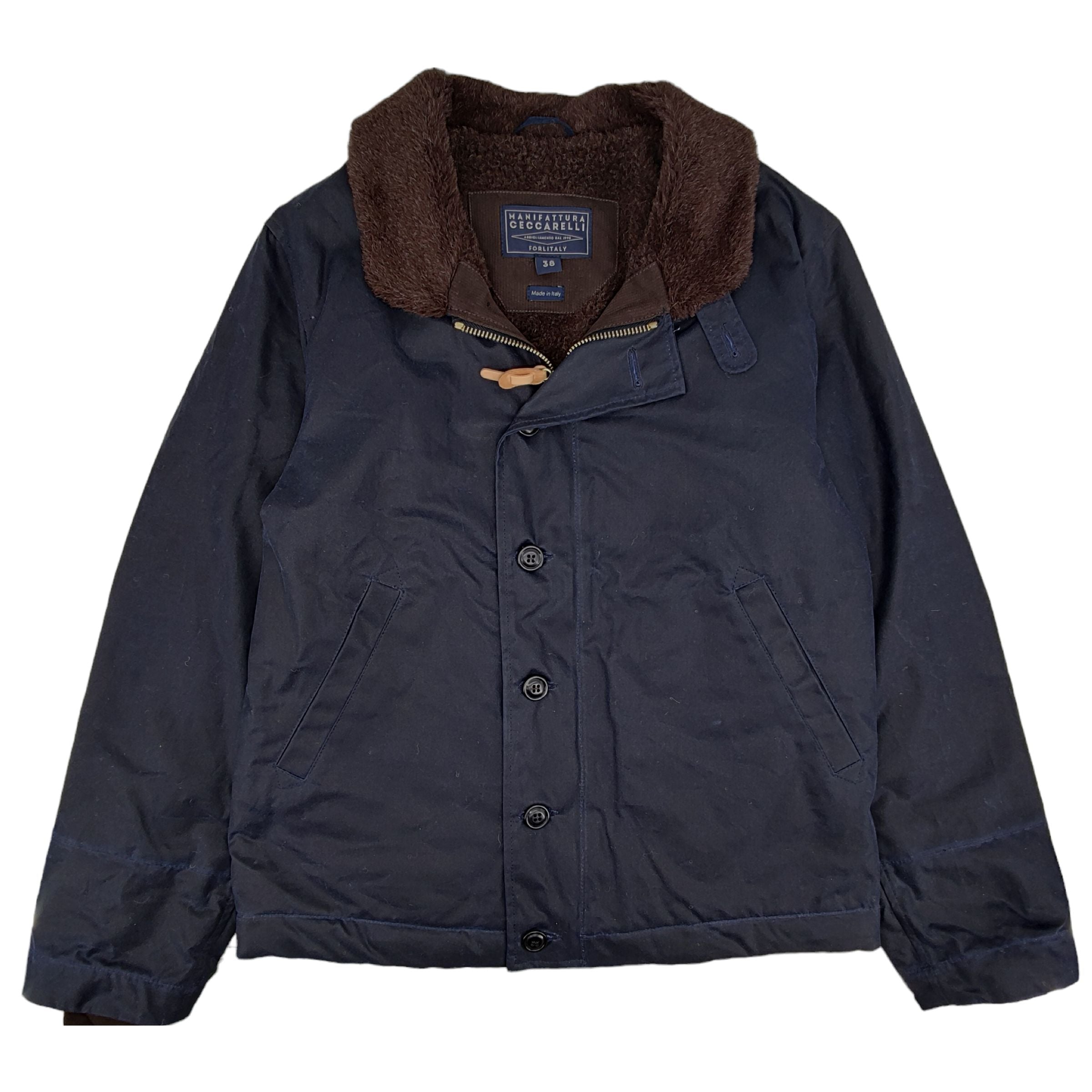 Manifattura Ceccarelli | Giacca New Deck Uomo Navy - Fabbrica Ski Sises