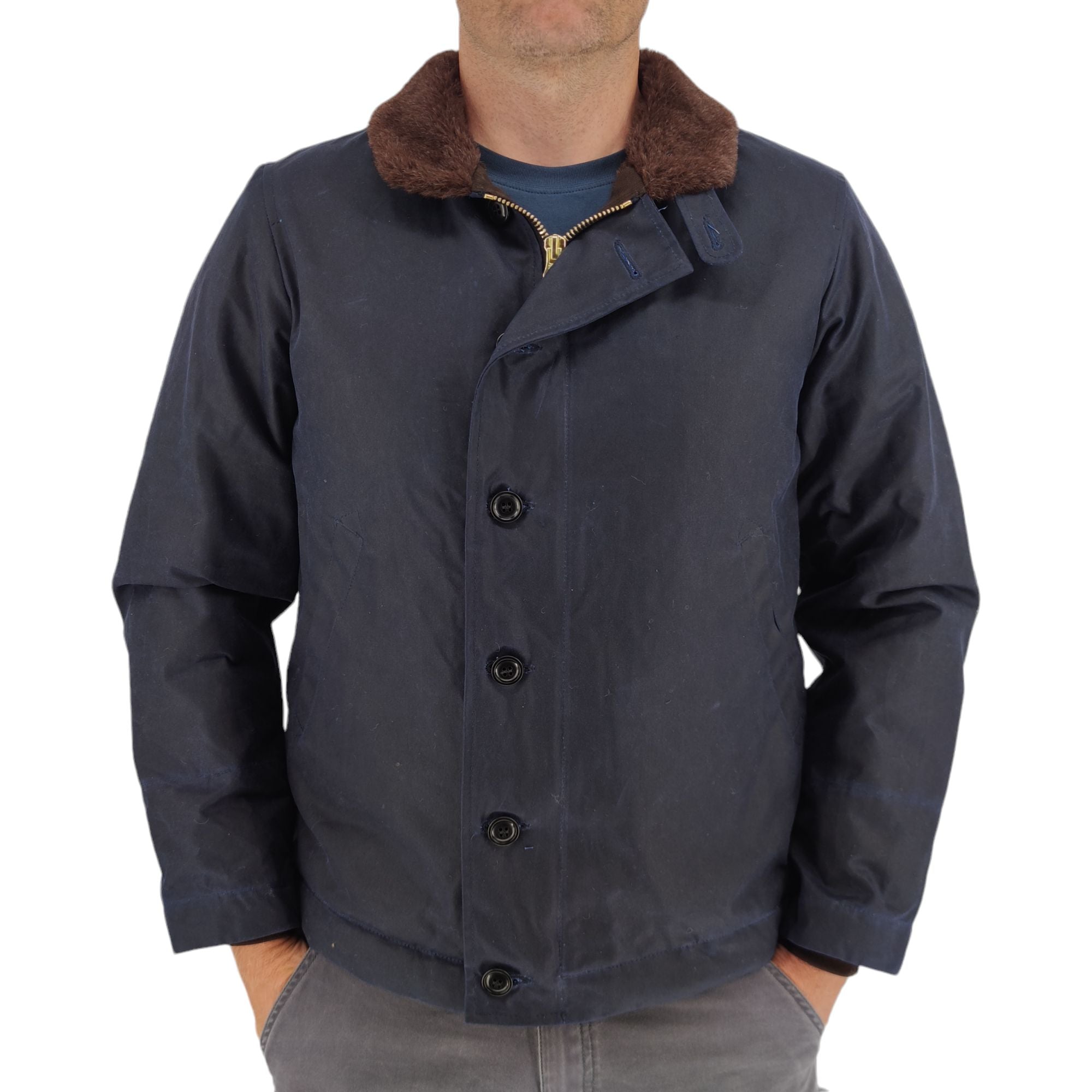 Manifattura Ceccarelli | Giacca New Deck Uomo Navy - Fabbrica Ski Sises