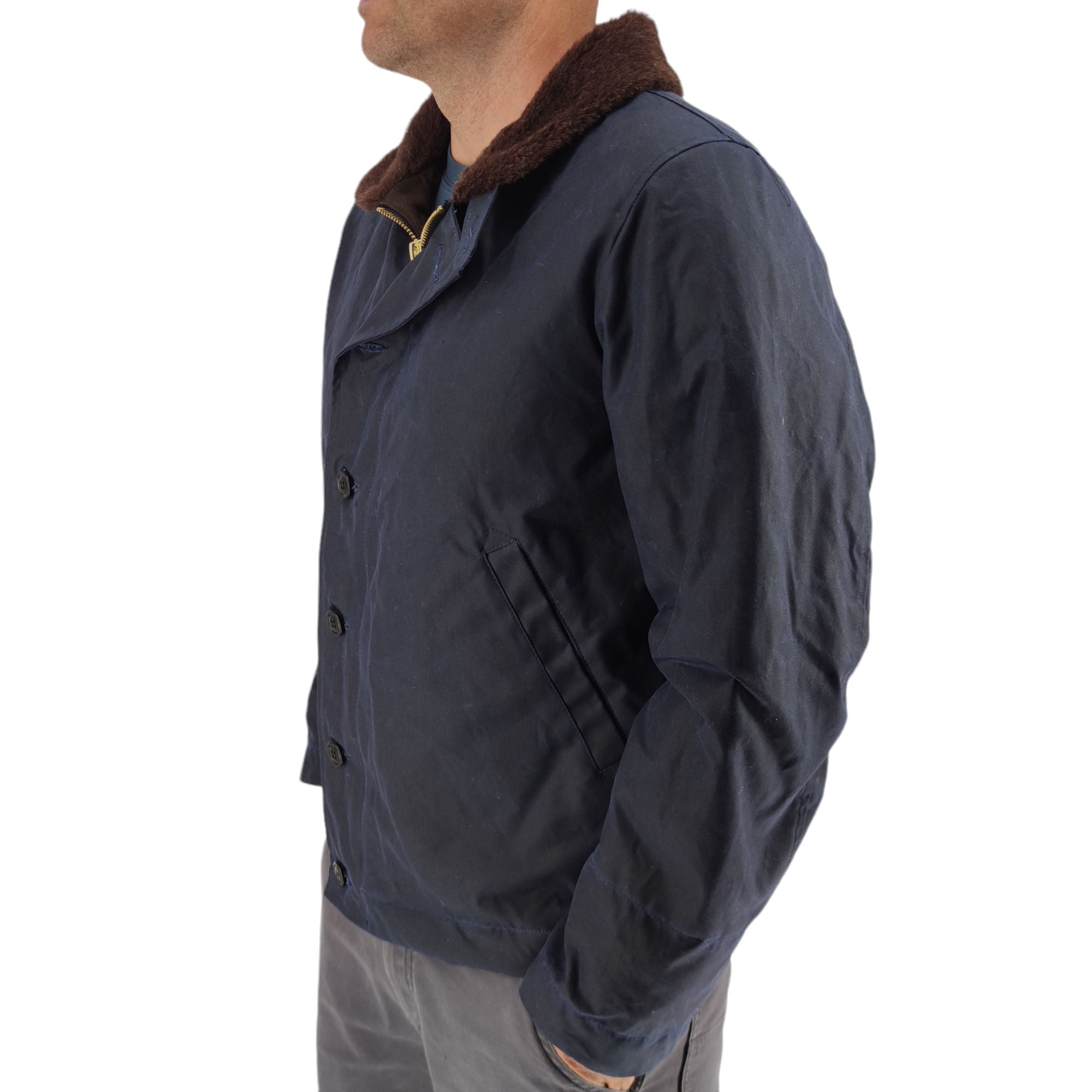 Manifattura Ceccarelli | Giacca New Deck Uomo Navy - Fabbrica Ski Sises