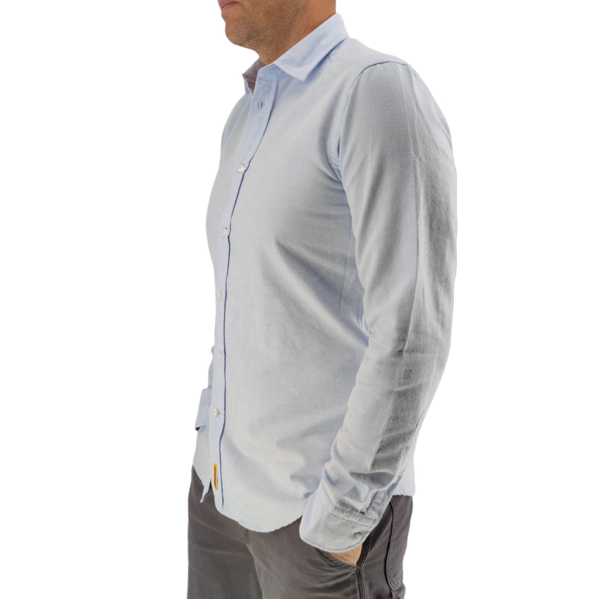 Bd Baggies | Camicia Bradford Flanella Uomo Blu Polvere - Fabbrica Ski Sises