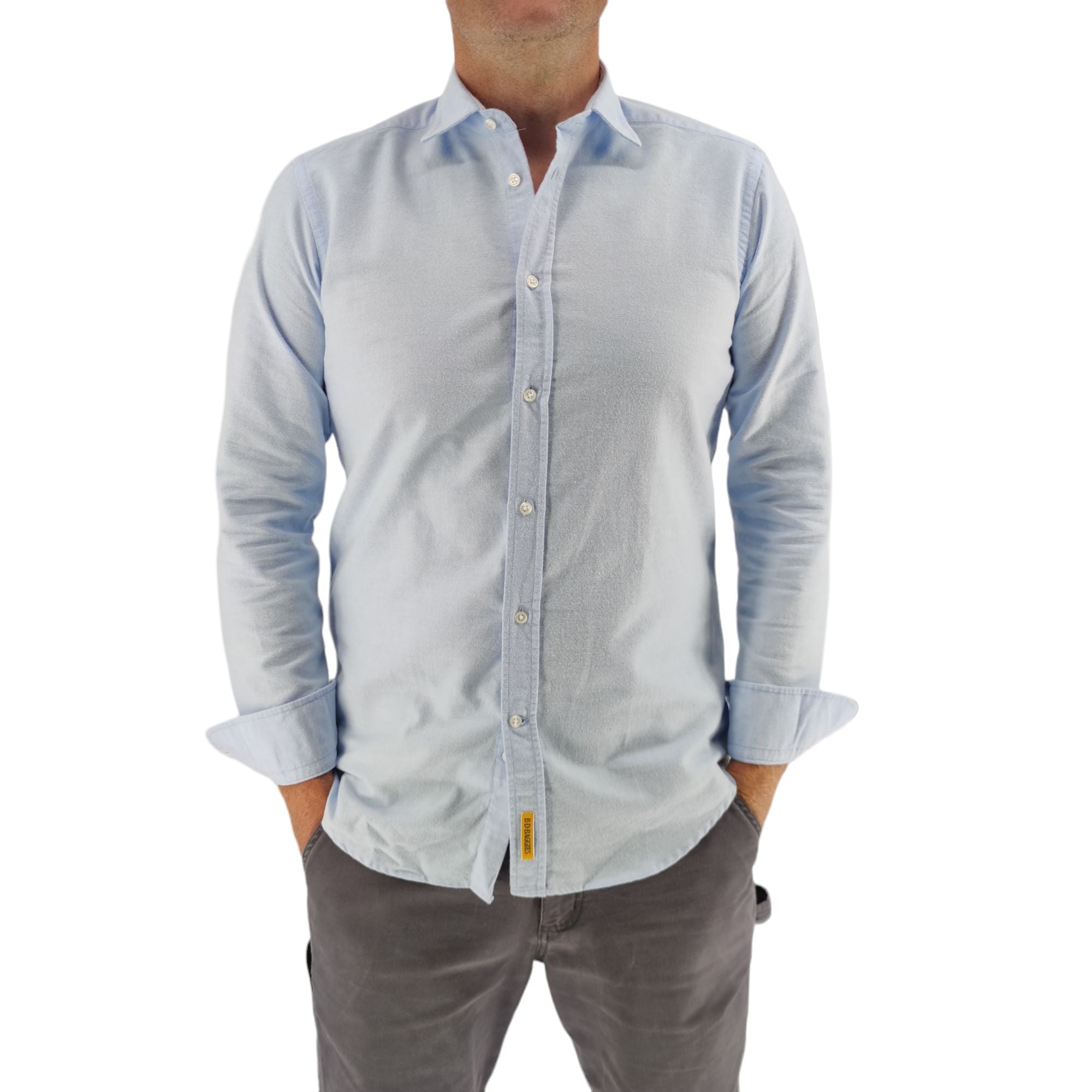 Bd Baggies | Camicia Bradford Flanella Uomo Blu Polvere - Fabbrica Ski Sises