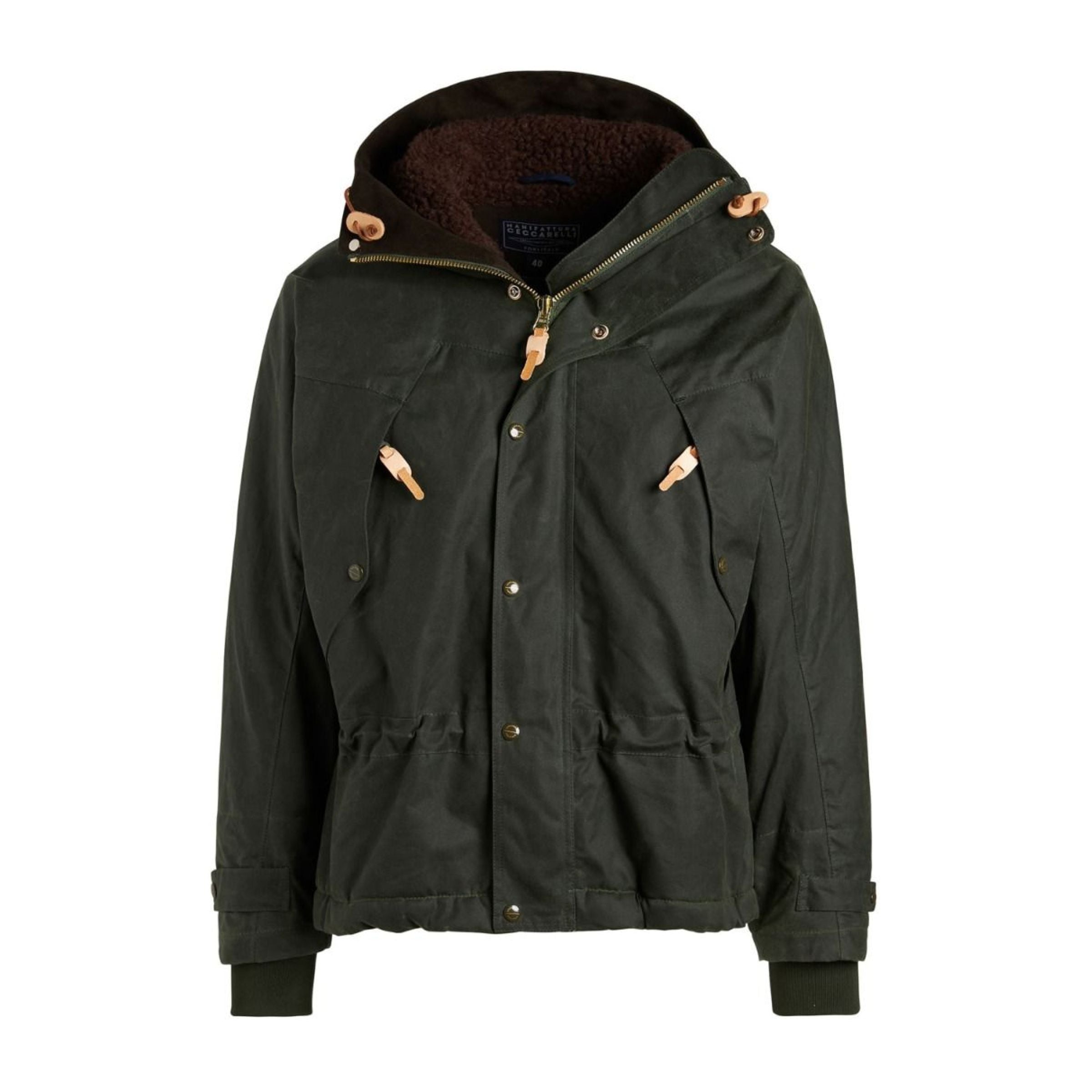 Manifattura Ceccarelli | Giacca Mountain Uomo Dark Green - Fabbrica Ski Sises