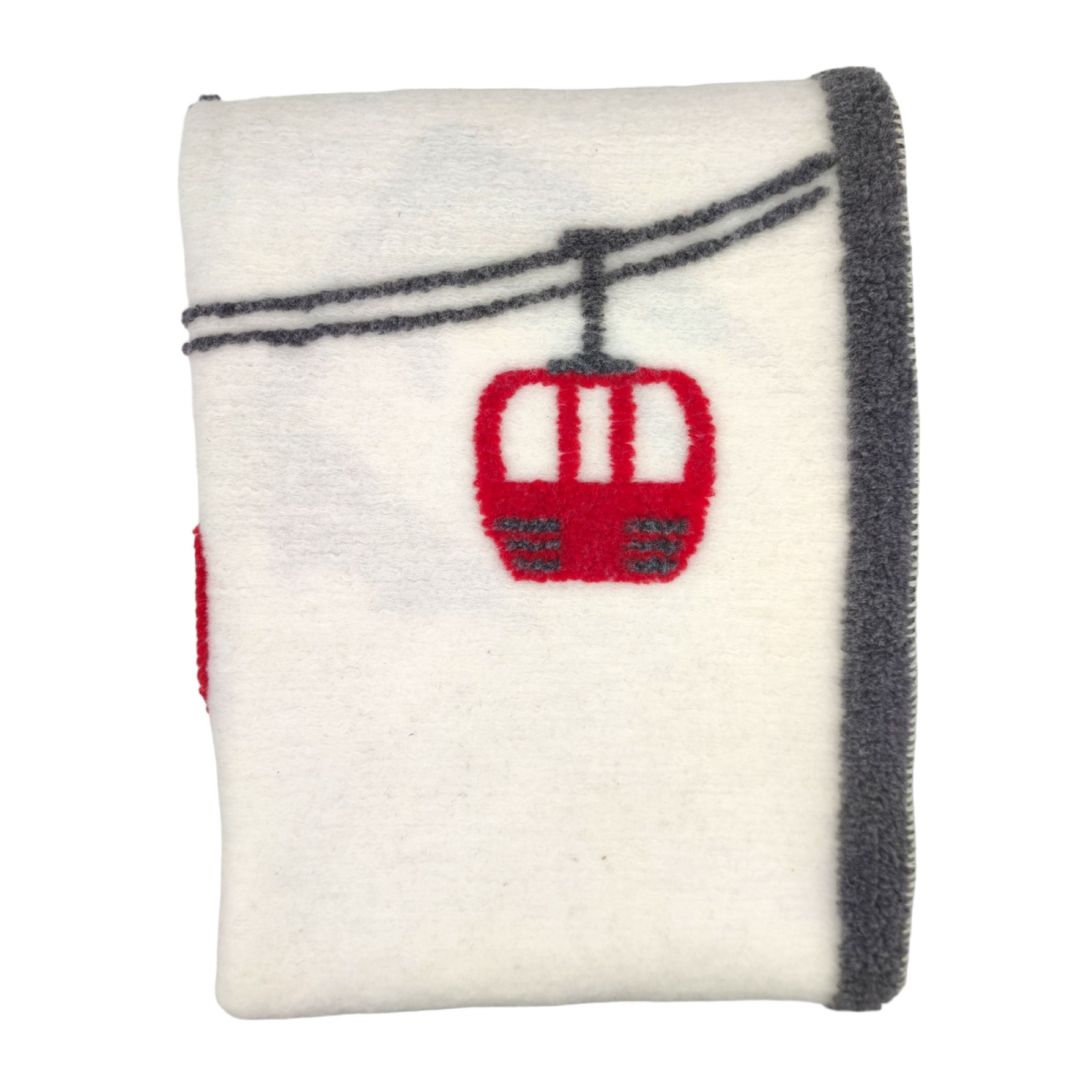 Biella Fabrics | Coperta Alta Quota White - Fabbrica Ski Sises