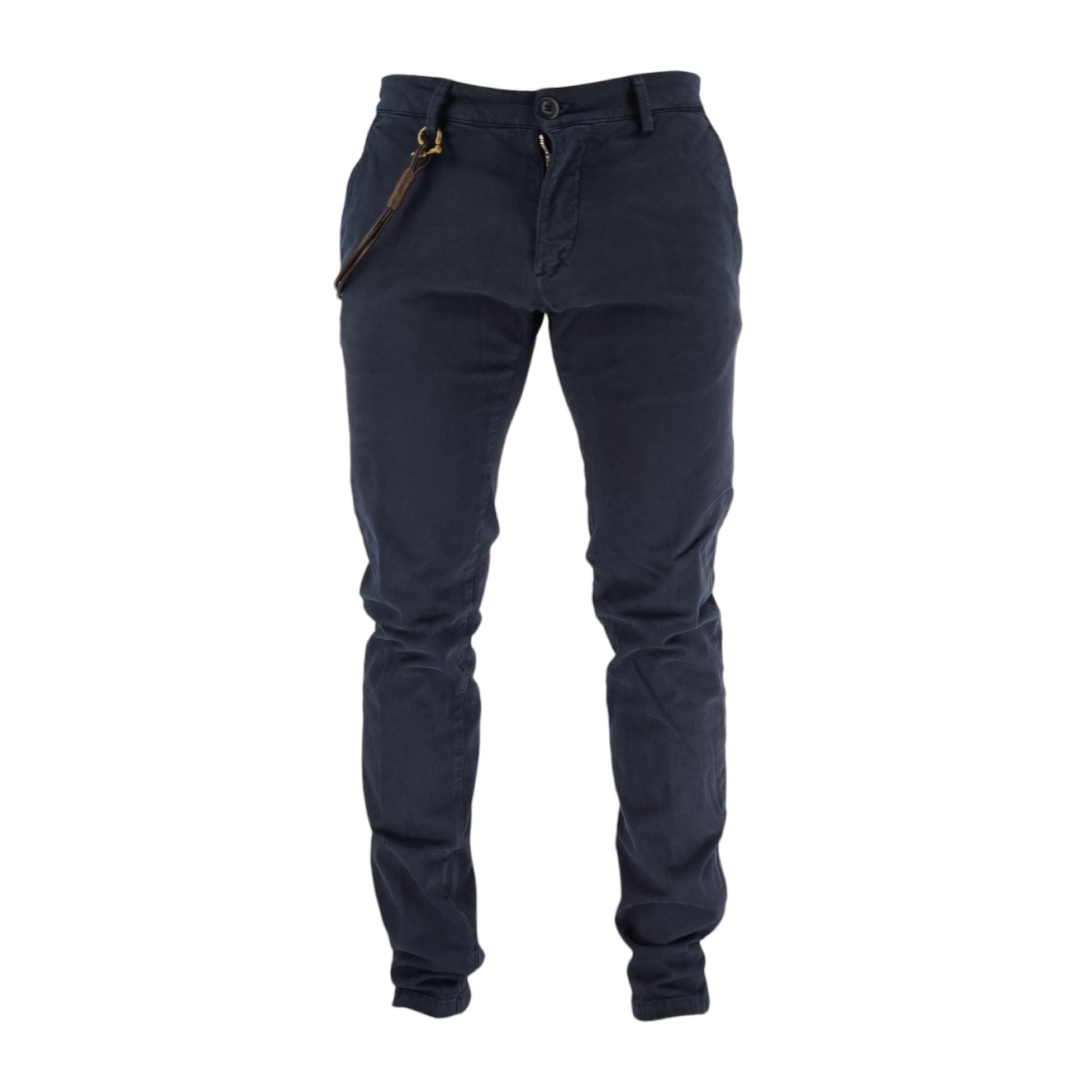 Modfitter | Pantaloni Carnaby Gabardina Uomo Dark Navy - Fabbrica Ski Sises