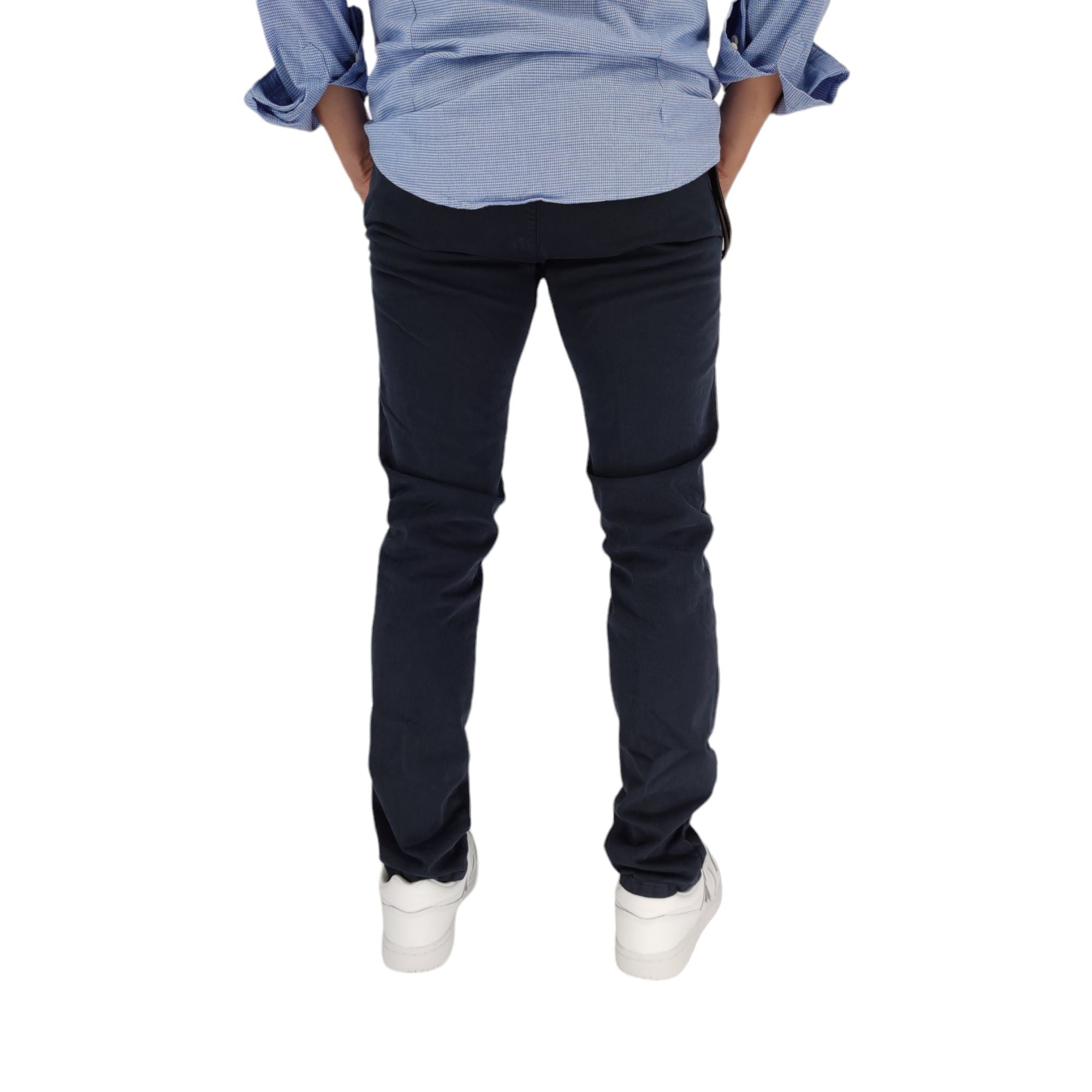 Modfitter | Pantaloni Carnaby Gabardina Uomo Dark Navy - Fabbrica Ski Sises