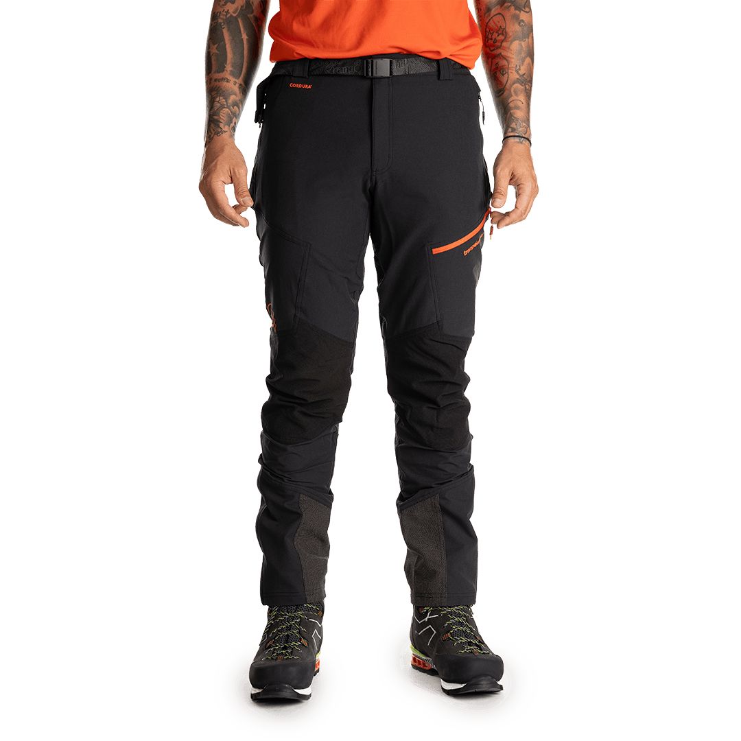 Trangoworld | Pantaloni TRX2 Dura Pro Uomo Black - Fabbrica Ski Sises