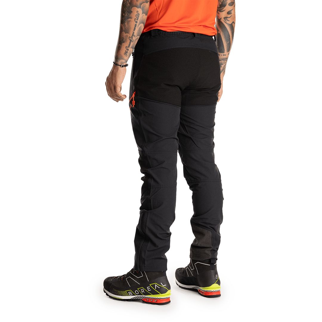 Trangoworld | Pantaloni TRX2 Dura Pro Uomo Black - Fabbrica Ski Sises