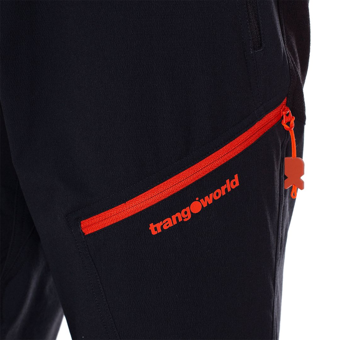 Trangoworld | Pantaloni TRX2 Dura Pro Uomo Black - Fabbrica Ski Sises