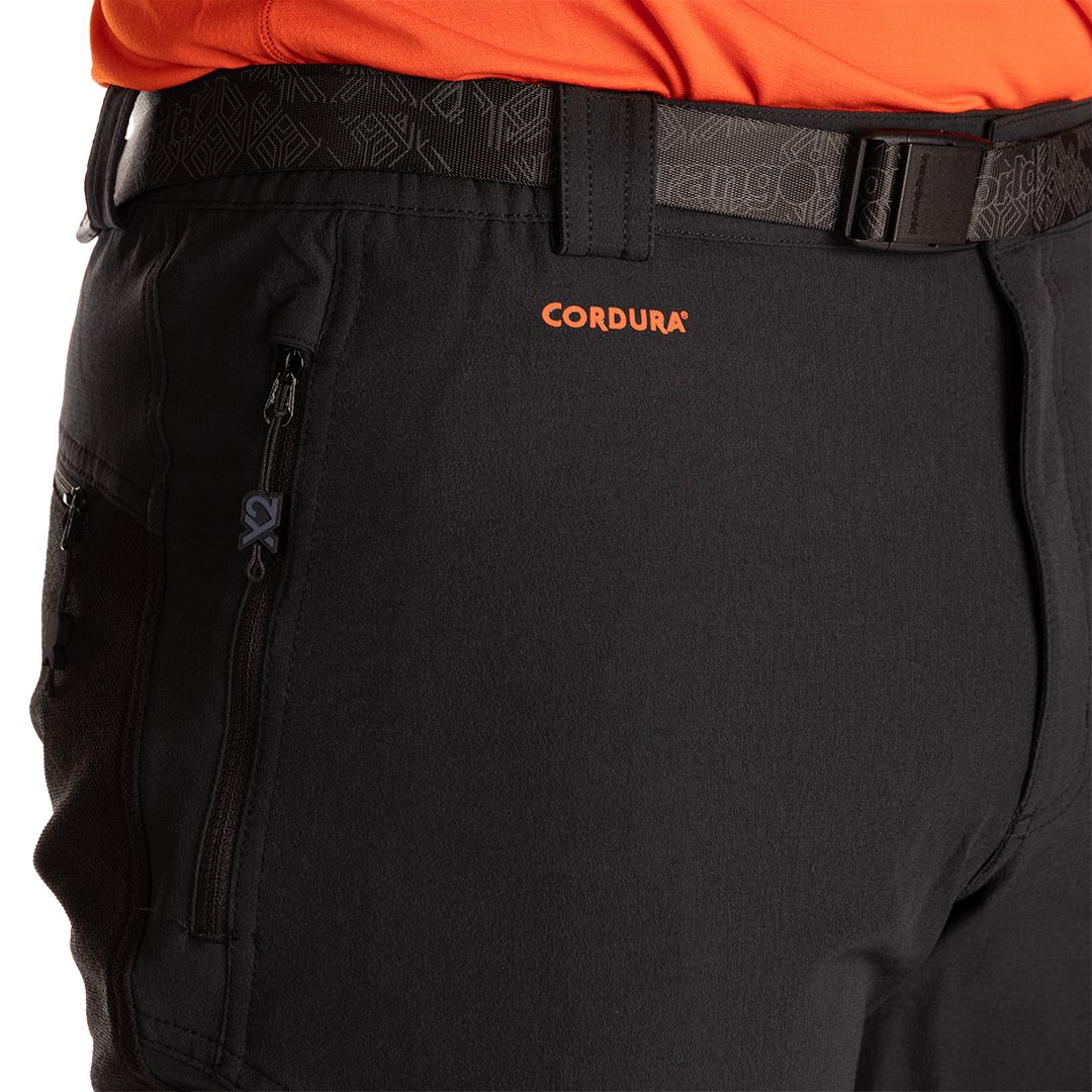Trangoworld | Pantaloni TRX2 Dura Pro Uomo Black - Fabbrica Ski Sises